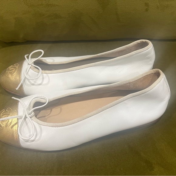CHANEL classic kidskin ballet flats - Picture 4 of 16